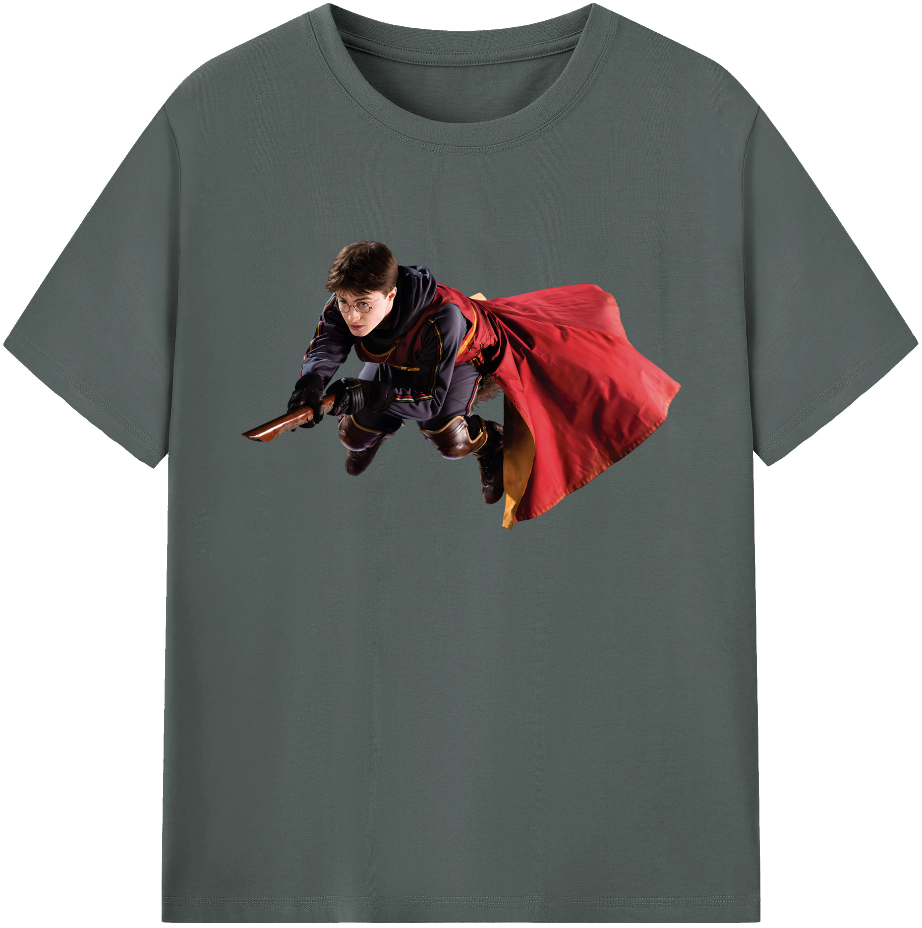 （画像用） Harry Potter ハリー・ポッターシリーズ 綿100％ メンズ半袖Tシャツ｜肌触りやわらか＆通気性